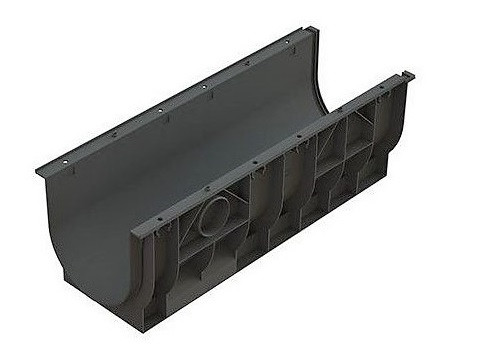 Лоток водоотводный PolyMax Basic ЛВ-30.39.38-ПП пластиковый